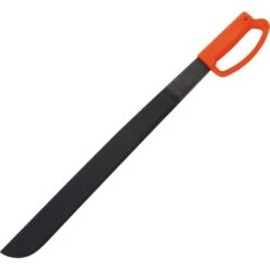 Ontario 8520 Heavy Duty Machete With One Piece Molded Orange Plastic Handle