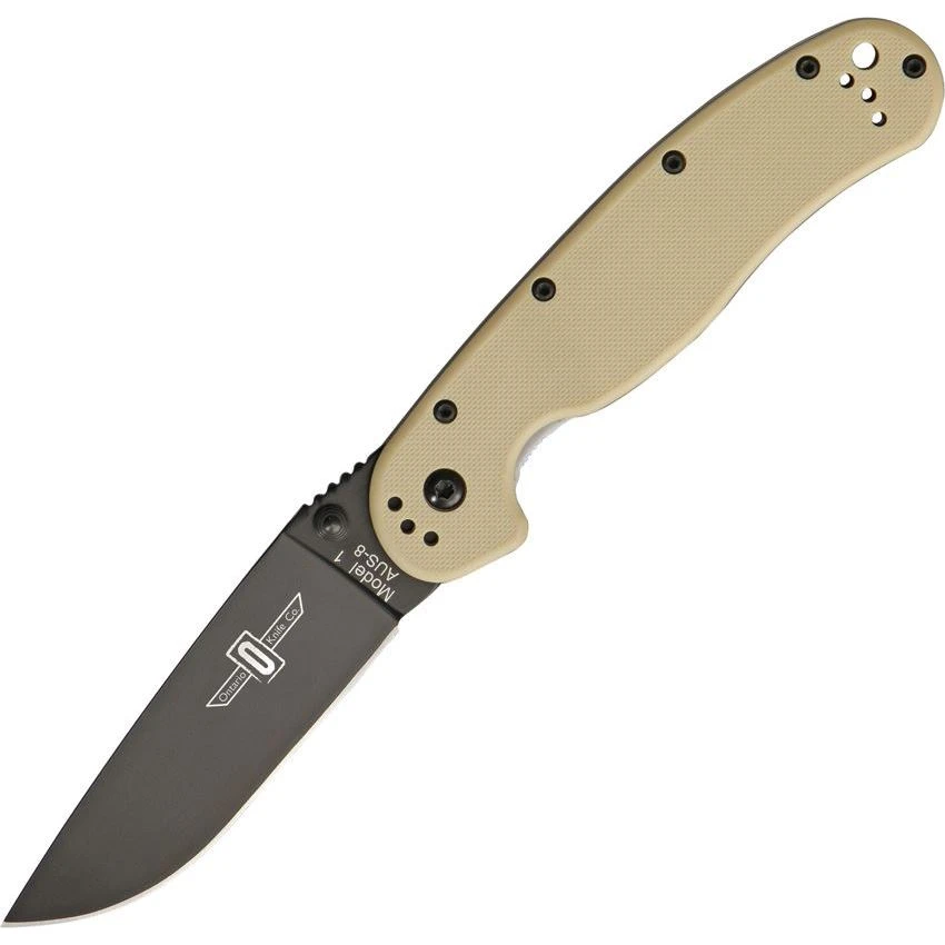 Ontario 8846DT RAT-1 Linerlock Folding Pocket Knife 1 Ontario 8846DT RAT-1 Linerlock Folding Pocket Knife