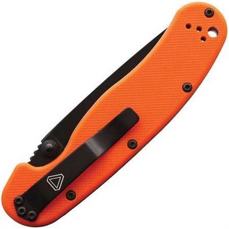 Ontario 8861OR RAT II Linerlock Knife Orange 2 Ontario 8861OR RAT II Linerlock Knife Orange - Image 2