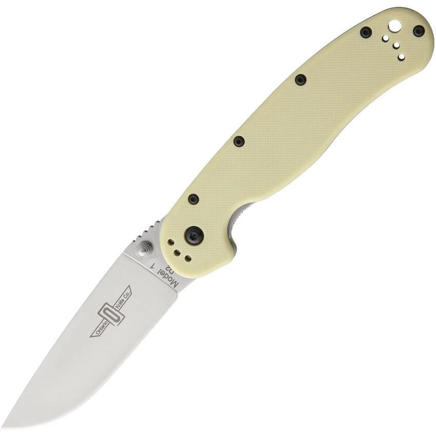 Ontario 8867TN Rat 1 Tan Linerlock Folding Pocket Knife 1 Ontario 8867TN Rat 1 Tan Linerlock Folding Pocket Knife