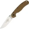 Ontario 8828CB RAT II Linerlock Folding Knife With Coyote Brown G10 Handle