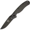 Ontario 8834 RAT II Linerlock D2 CF Folding Knife With Carbon Fiber Handle