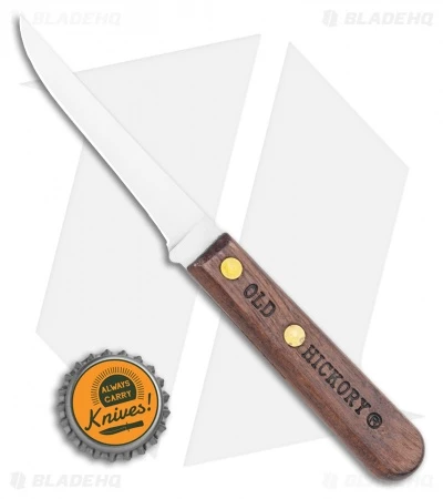 Old Hickory Mini Filet Fixed Blade Knife Walnut (3.375" Satin) 4 Old Hickory Mini Filet Fixed Blade Knife Walnut (3.375" Satin) - Image 4