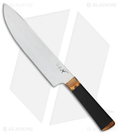 Ontario Agilite Chef's Knife Black Kraton (9.5" Satin) 2520 1 Ontario Agilite Chef's Knife Black Kraton (9.5" Satin) 2520