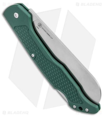 Ontario Camp Plus Bread Folder Knife Green GFN (4.25" Satin) 4310 3 Ontario Camp Plus Bread Folder Knife Green GFN (4.25" Satin) 4310 - Image 3