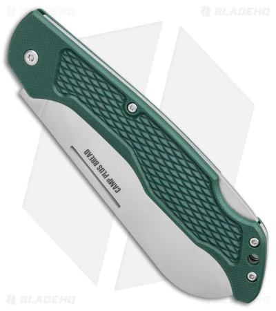 Ontario Camp Plus Bread Folder Knife Green GFN (4.25" Satin) 4310 2 Ontario Camp Plus Bread Folder Knife Green GFN (4.25" Satin) 4310 - Image 2
