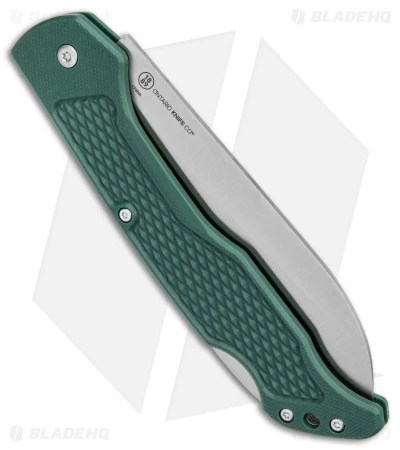 Ontario Camp Plus Chef Folder Knife Green GFN (4.25" Satin) 4300 3 Ontario Camp Plus Chef Folder Knife Green GFN (4.25" Satin) 4300 - Image 3