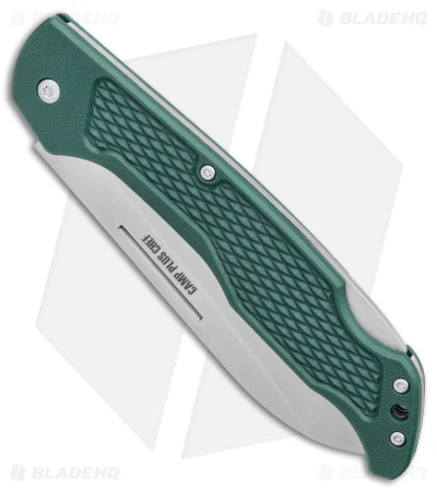 Ontario Camp Plus Chef Folder Knife Green GFN (4.25" Satin) 4300 2 Ontario Camp Plus Chef Folder Knife Green GFN (4.25" Satin) 4300 - Image 2