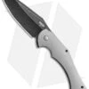 Ontario Carter 2quared Frame Lock Flipper Titanium (3.5" Black SW) 8876 OKC