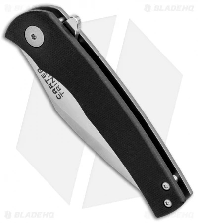 Ontario Carter Trinity Frame Lock Knife Black G-10 (3" Satin) 8877 OKC 2 Ontario Carter Trinity Frame Lock Knife Black G-10 (3" Satin) 8877 OKC - Image 2