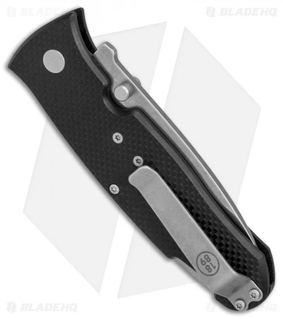 Ontario Dozier Strike Lock Back Knife Black G-10 (3.125" Satin) 9102 2 Ontario Dozier Strike Lock Back Knife Black G-10 (3.125" Satin) 9102 - Image 2