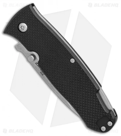 Ontario Dozier Strike Lock Back Knife Black G-10 (3.125" Satin) 9102 3 Ontario Dozier Strike Lock Back Knife Black G-10 (3.125" Satin) 9102 - Image 3