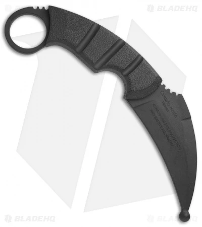 Ontario EOD Kerambit Trainer Fixed Blade Knife (3.75" Black) 9466T 2 Ontario EOD Kerambit Trainer Fixed Blade Knife (3.75" Black) 9466T - Image 2