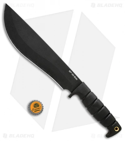 Ontario GEN II SP-53 Knife Fixed Blade W/ Black Nylon Sheath (10" Black) 8689 4 Ontario GEN II SP-53 Knife Fixed Blade W/ Black Nylon Sheath (10" Black) 8689 - Image 4
