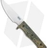 Ontario High Peaks Hunter Fixed Blade Knife Green Micarta (4.4" Satin)