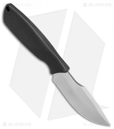 Ontario Hunt Plus Skinner Fixed Blade Knife Black Rubber (4" Satin) 9716 2 Ontario Hunt Plus Skinner Fixed Blade Knife Black Rubber (4" Satin) 9716 - Image 2