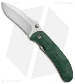 Ontario Joe Pardue Utilitac Liner Lock Knife Green Zytel (3.1" Satin) 8786