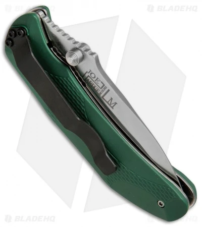 Ontario Joe Pardue Utilitac Liner Lock Knife Green Zytel (3.1" Satin) 8786 3 Ontario Joe Pardue Utilitac Liner Lock Knife Green Zytel (3.1" Satin) 8786 - Image 3