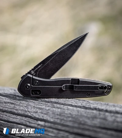 Ontario Knife Company Shikra Frame Lock Knife Tan Micarta (3.25" BSW) 6 Ontario Knife Company Shikra Frame Lock Knife Tan Micarta (3.25" BSW) - Image 6