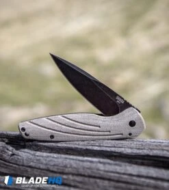 Ontario Knife Company Shikra Frame Lock Knife Tan Micarta (3.25" BSW) 11 Ontario Knife Company Shikra Frame Lock Knife Tan Micarta (3.25" BSW) -Blade HQ Ontario Knife Company Shikra Frame Lock Knife Tan Micarta BSW BHQ 107887 kp fence web