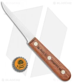 Ontario LL Bean Bird & Trout Fixed Blade Knife (4" Satin) ON6264SEC -Blade HQ Ontario LL Bean Bird and Trout Fixed Blade Satin ON6264SEC BHQ 105585 jr bottlecap