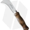 Ontario Linoleum Fixed Blade Knife Wood (3.5" Satin) 4200