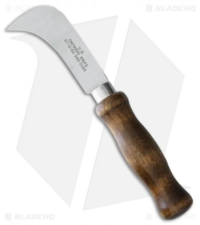 Ontario Linoleum Fixed Blade Knife Wood (3.5" Satin) 4200 1 Ontario Linoleum Fixed Blade Knife Wood (3.5" Satin) 4200