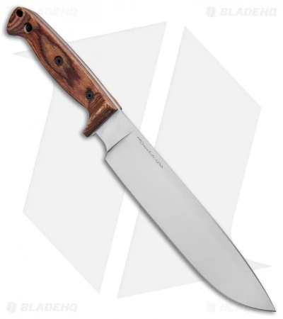 Ontario OKC Bushcraft Woodsman Fixed Blade W/ Nylon Sheath (9.5" Satin) 8697 2 Ontario OKC Bushcraft Woodsman Fixed Blade W/ Nylon Sheath (9.5" Satin) 8697 - Image 2