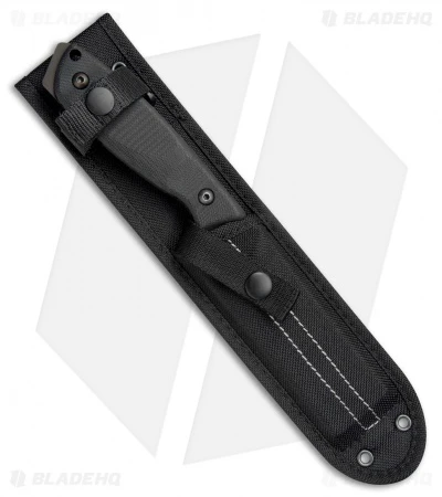 Ontario OKC Cerberus Fixed Blade Knife W/ Nylon Sheath (4.8" Black) 8694 3 Ontario OKC Cerberus Fixed Blade Knife W/ Nylon Sheath (4.8" Black) 8694 - Image 3