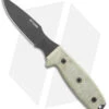 Ontario OKC RAT-3 Caper Fixed Blade Knife Tan Micarta (3" Black) 8663