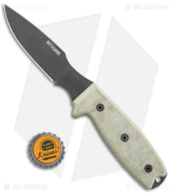 Ontario OKC RAT-3 Caper Fixed Blade Knife Tan Micarta (3" Black) 8663 7 Ontario OKC RAT-3 Caper Fixed Blade Knife Tan Micarta (3" Black) 8663 -Blade HQ Ontario OKC Rat 3 Caper Fixed Blade Tan Micarta Black BHQ 140417 jr bottlecap