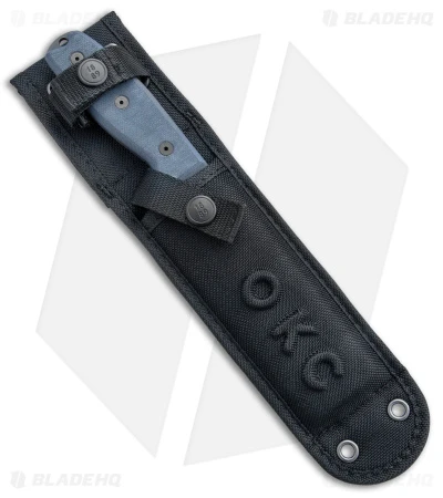 Ontario OKC RAT-3 Gobar Fixed Blade Knife Black Micarta (3.5" Black) 8660 3 Ontario OKC RAT-3 Gobar Fixed Blade Knife Black Micarta (3.5" Black) 8660 - Image 3