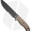 Ontario OKC RAT-7 Fixed Blade Knife (7" Black Serr)