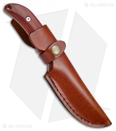 Ontario Robeson Heirloom Drop Point Fixed Blade Knife Wood (4.2" Satin) 8700 OKC 3 Ontario Robeson Heirloom Drop Point Fixed Blade Knife Wood (4.2" Satin) 8700 OKC - Image 3