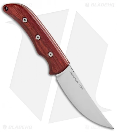 Ontario OKC Robeson Heirloom Trailing Point Fixed Blade Knife (4.2" Satin) 8699 2 Ontario OKC Robeson Heirloom Trailing Point Fixed Blade Knife (4.2" Satin) 8699 - Image 2