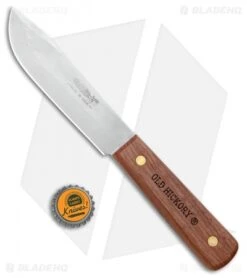 Ontario Old Hickory Hunting Fixed Blade Knife (5" Satin) 7026 7 Ontario Old Hickory Hunting Fixed Blade Knife (5" Satin) 7026 -Blade HQ Ontario Old Hickory Hunting Knife Satin 7026 BHQ 94321 jr bottlecap