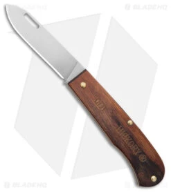 Ontario Old Hickory Outdoors Folder Slip Joint Knife Brown Walnut (3" Satin)