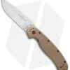 Ontario RAT Model 1 Liner Lock Knife Coyote Brown (3.6" D2 Satin) 8867CB