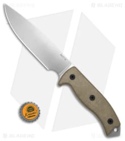 Ontario RAT-6 Fixed Blade Knife Tan Micarta (5.5" Satin) 8659 7 Ontario RAT-6 Fixed Blade Knife Tan Micarta (5.5" Satin) 8659 -Blade HQ Ontario RAT 6 FBK Tan Micarta 5in Satin BHQ 140416 td size