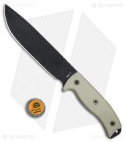Ontario RAT-7 Fixed Blade Knife Micarta W/ Nylon Sheath (7" Black) 8668 7 Ontario RAT-7 Fixed Blade Knife Micarta W/ Nylon Sheath (7" Black) 8668 -Blade HQ Ontario RAT 7 1095 Black 8668 BHQ 75461 jr bottlecap