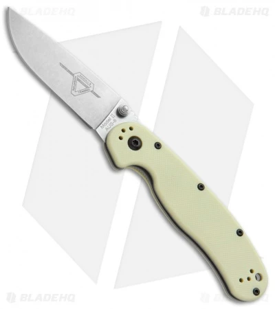 Ontario RAT Model 2 Liner Lock Knife Desert Tan (3" Stonewash) 8881TN 1 Ontario RAT Model 2 Liner Lock Knife Desert Tan (3" Stonewash) 8881TN