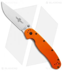 Ontario RAT Model 1 Liner Lock Knife Orange (3.6" Satin AUS-8) O8848OR