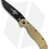Ontario RAT Model 2 Liner Lock Knife Desert Tan Nylon (3" Black D2) 8830DT