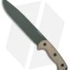 Ontario RTAK-II Knife Fixed Blade Knife Natural Micarta (10.5" Green) OKC 8669