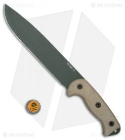 Ontario RTAK-II Knife Fixed Blade Knife Natural Micarta (10.5" Green) OKC 8669 7 Ontario RTAK-II Knife Fixed Blade Knife Natural Micarta (10.5" Green) OKC 8669 -Blade HQ Ontario RTAK II Micarta Green 8669 BHQ 75462 jr bottlecap 2