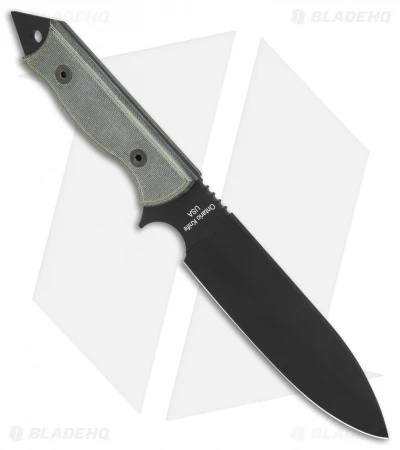 Ontario OKC Ranger Assault Knife RAK Black Micarta (6.6" Black) 8674 2 Ontario OKC Ranger Assault Knife RAK Black Micarta (6.6" Black) 8674 - Image 2