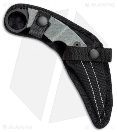 Ontario Ranger Karambit EOD Knife Micarta W/ Nylon Sheath (3.5" Black) 8672 3 Ontario Ranger Karambit EOD Knife Micarta W/ Nylon Sheath (3.5" Black) 8672 - Image 3