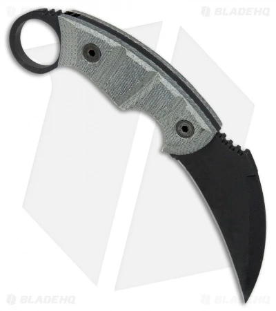 Ontario Ranger Karambit EOD Knife Micarta W/ Nylon Sheath (3.5" Black) 8672 2 Ontario Ranger Karambit EOD Knife Micarta W/ Nylon Sheath (3.5" Black) 8672 - Image 2