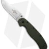 Ontario RAT Model 1 Liner Lock Knife Green (3.6" Stonewash)