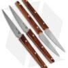 Ontario Robeson Viking Steak Knife 4-Piece Set (Cocobolo) 6416